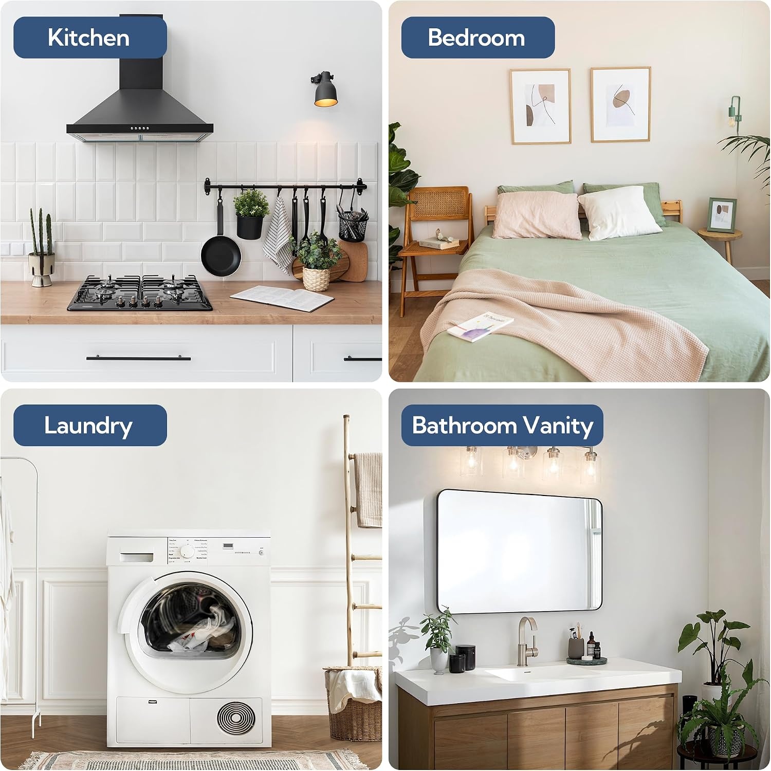 image:imageGRANNY SAYS 2 Pack Wicker Corner Shower Caddy Hanging Shower Shelf for Inside Showers Adhesive Shelves for Bathroom Organizers and Storage Bathroom Shelves Wall Mounted for Home Decor NaturalNatural