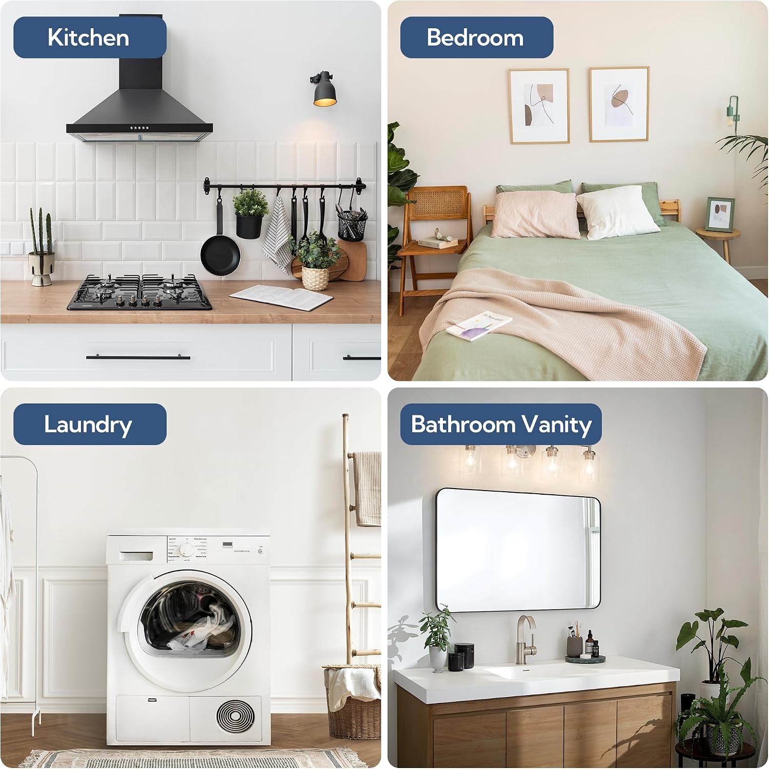 image:imageGRANNY SAYS 2 Pack Wicker Corner Shower Caddy Hanging Shower Shelf for Inside Showers Adhesive Shelves for Bathroom Organizers and Storage Bathroom Shelves Wall Mounted for Home Decor NaturalNatural