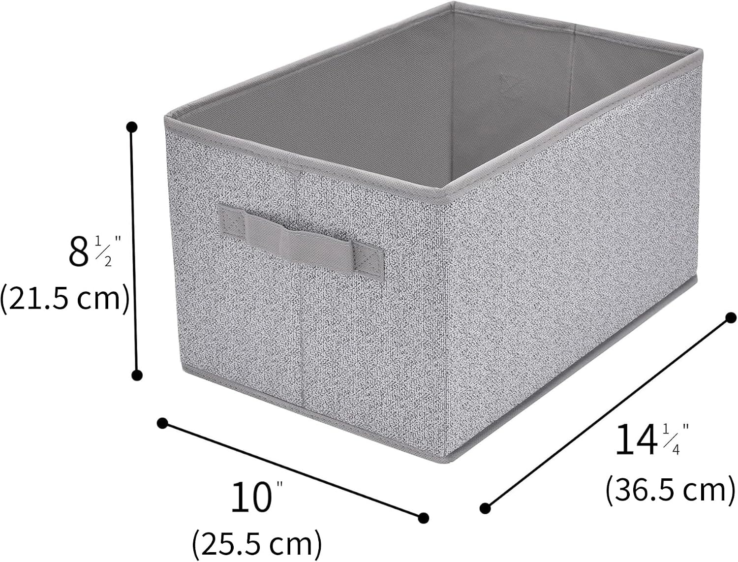 image:imageGRANNY SAYS Bundle of 1Pack Cotton Baskets for Storage amp 1Pack Clothing Storage Bin