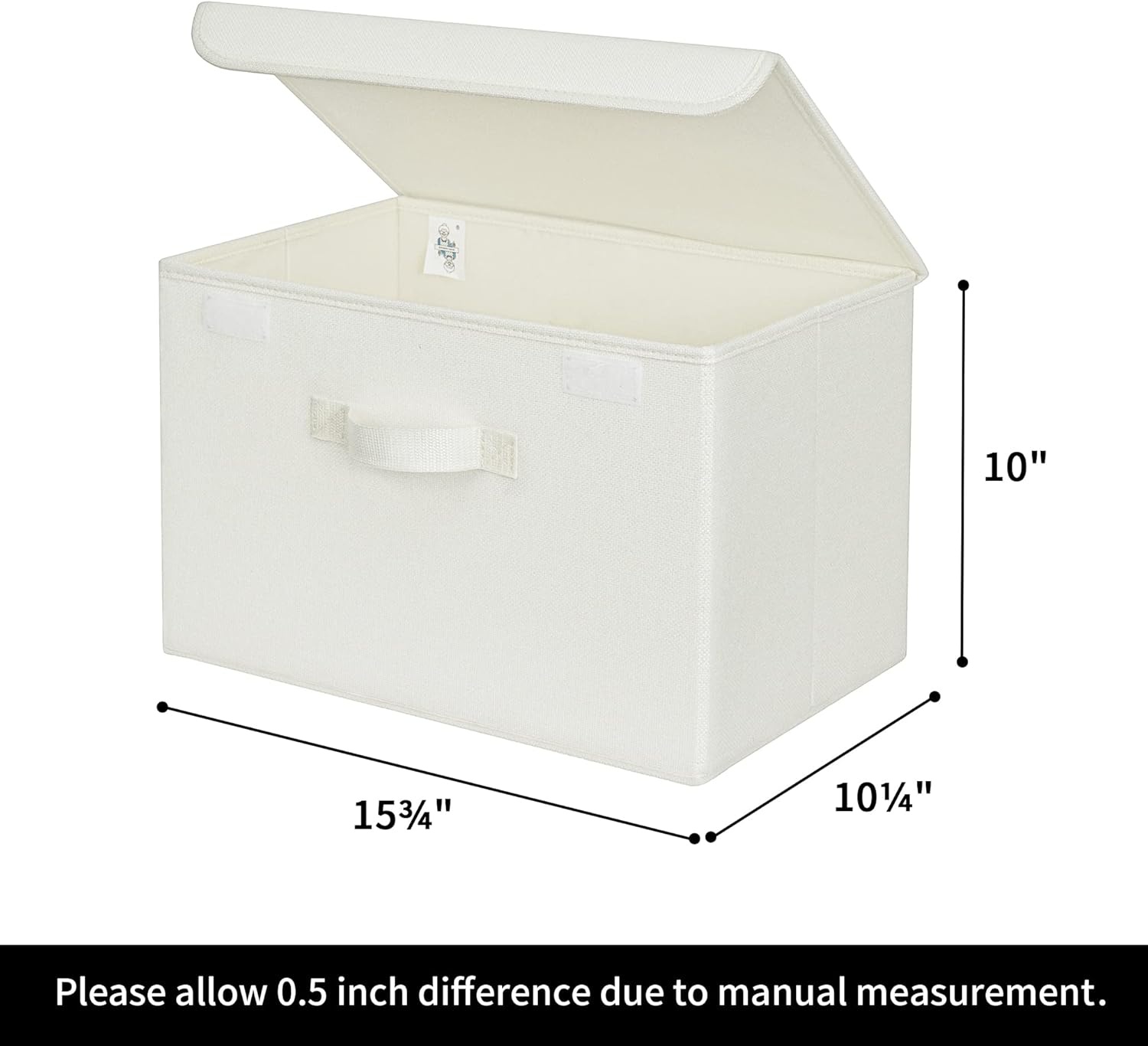 image:imageGRANNY SAYS Bundle of 2Pack Large Storage Bins with Lids amp 2Pack Closet Storage Boxes for Organizing