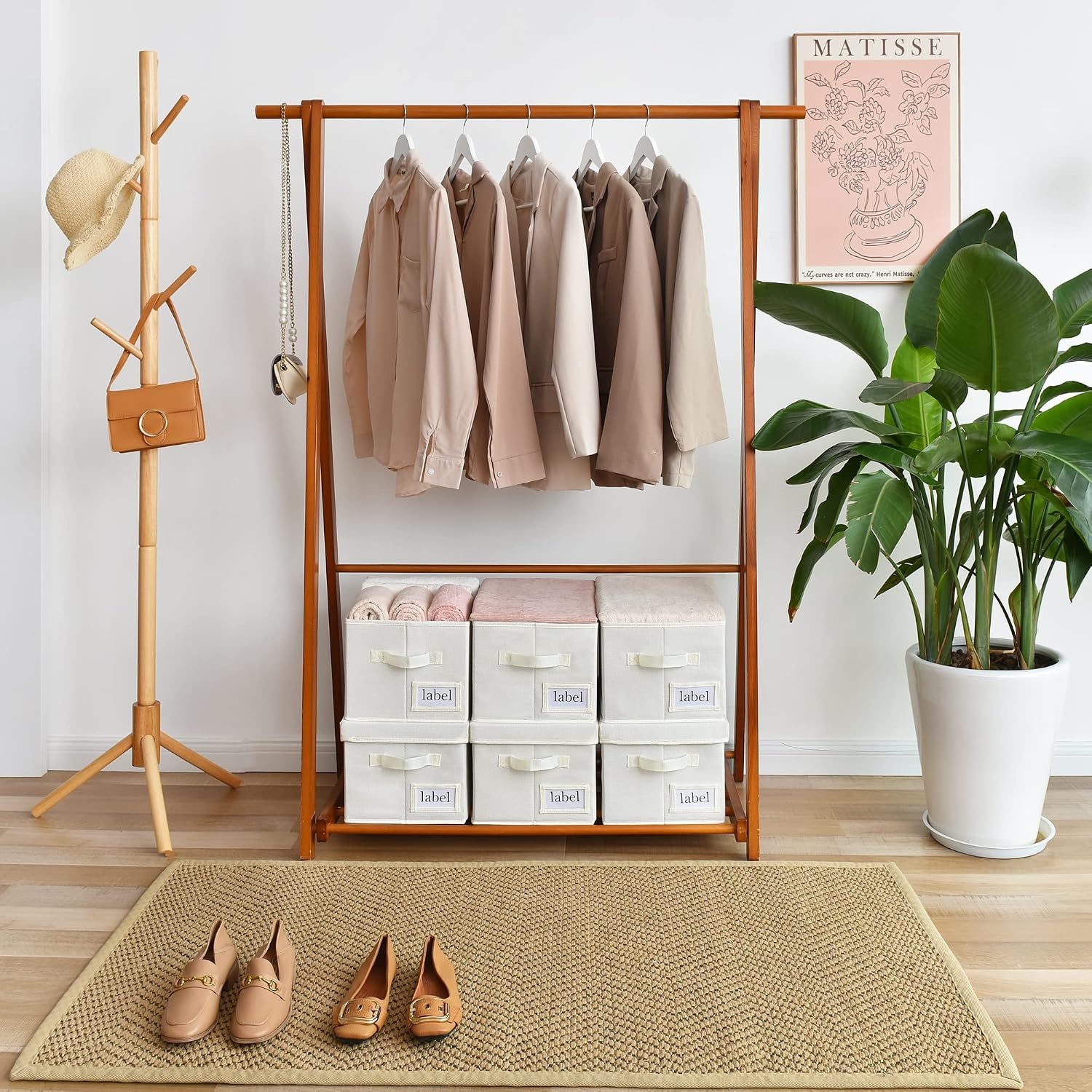 image:imageGRANNY SAYS Bundle of 3Pack Rectangle Storage Bins amp 3Pack Closet Storage Bins with Lids