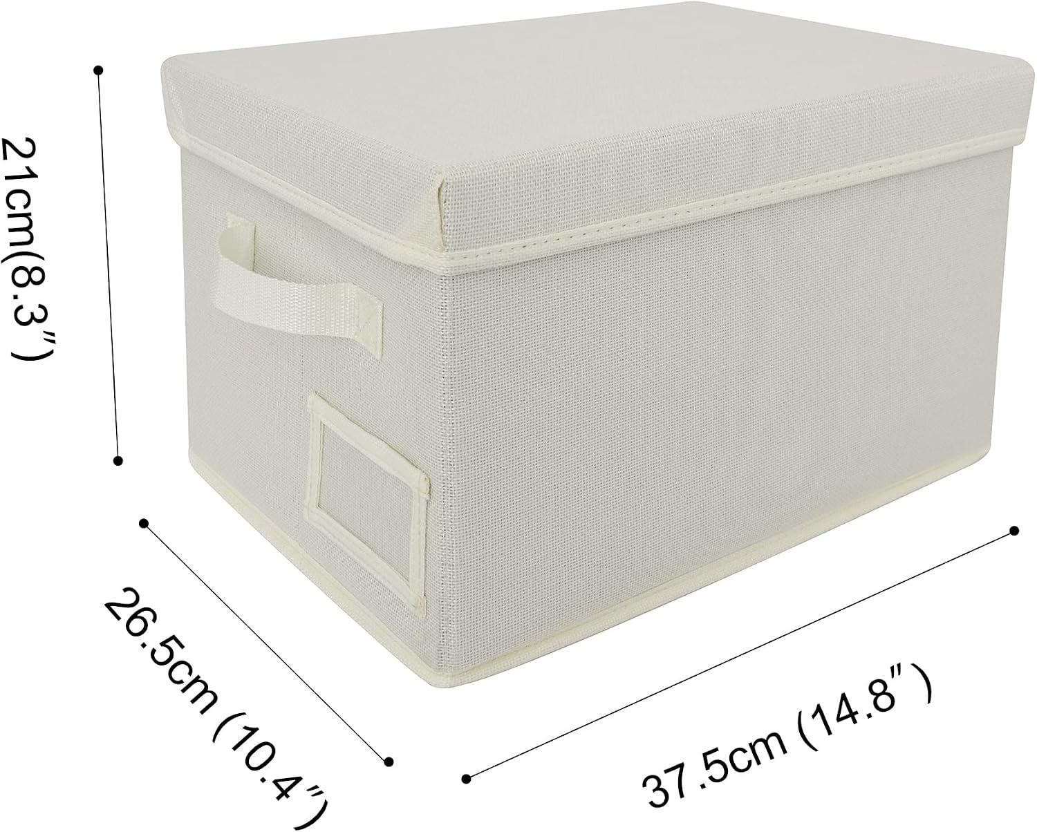 image:imageGRANNY SAYS Bundle of 3Pack Rectangle Storage Bins amp 3Pack Closet Storage Bins with Lids