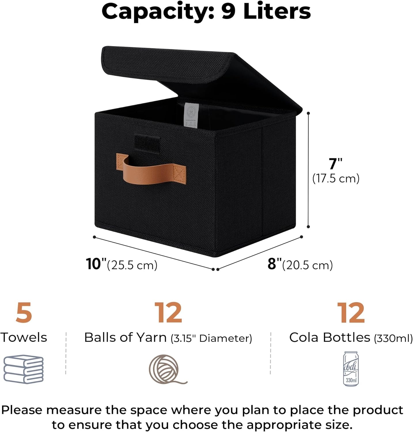 image:imageGRANNY SAYS Closet Storage Bins Storage Boxes with Lids Clothes Organizing Bins Lidded Baskets for Toys Clothing Gray Extra Large 2PackBlack