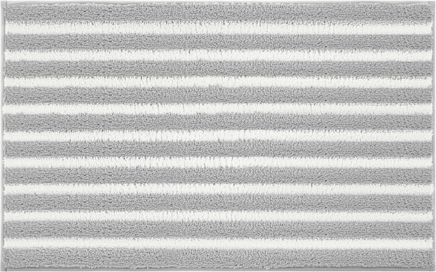 image:imageGRANNY SAYS Gray Bathroom Rugs Bath Mats for Bathroom NonSlip Super Soft and Water Absorbent Microfiber Bath Rugs Machine Wash Dry Bath Rugs for Floor Tub and Shower 16 x 24Bgrey