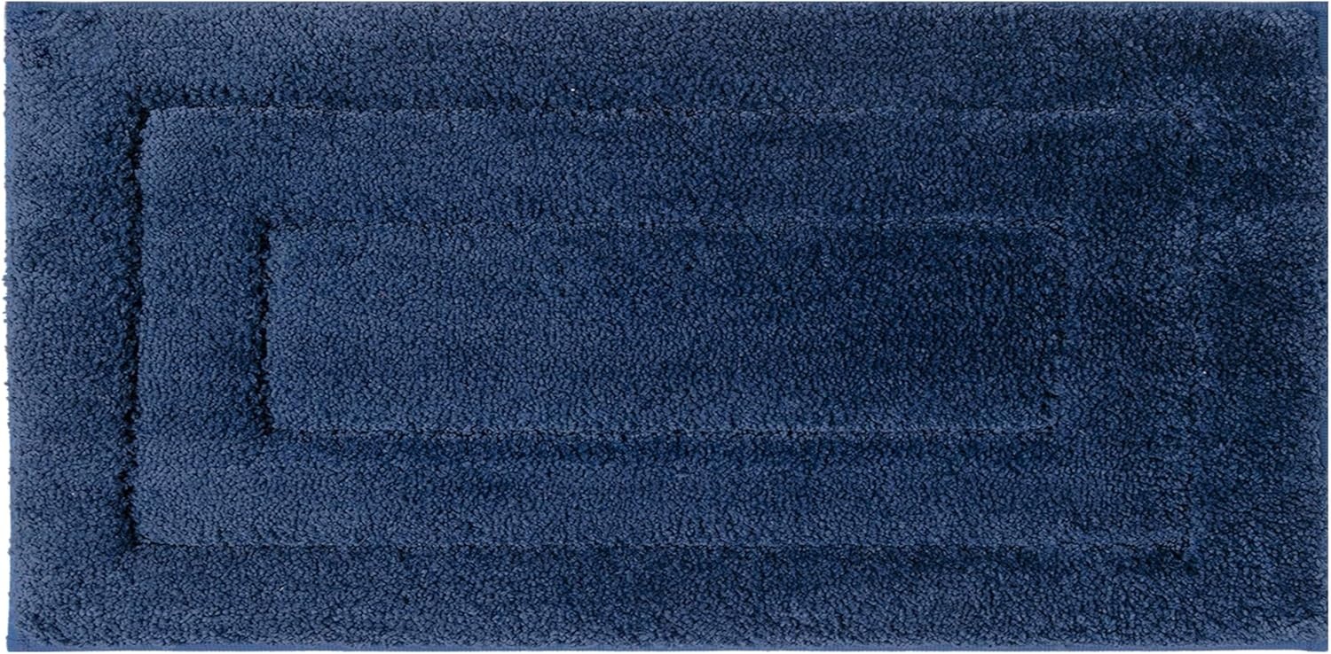 image:imageGRANNY SAYS Gray Bathroom Rugs Bath Mats for Bathroom NonSlip Super Soft and Water Absorbent Microfiber Bath Rugs Machine Wash Dry Bath Rugs for Floor Tub and Shower 16 x 24Deep Blue