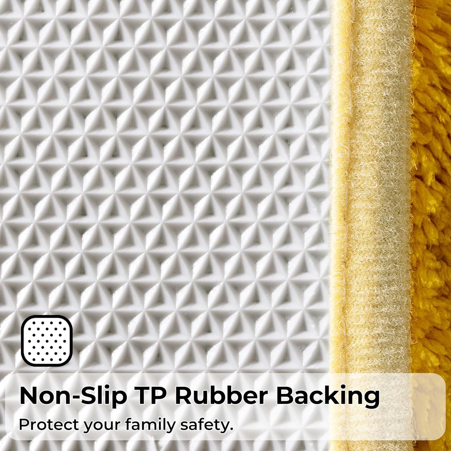 image:imageGRANNY SAYS Gray Bathroom Rugs Bath Mats for Bathroom NonSlip Super Soft and Water Absorbent Microfiber Bath Rugs Machine Wash Dry Bath Rugs for Floor Tub and Shower 16 x 24Yellow