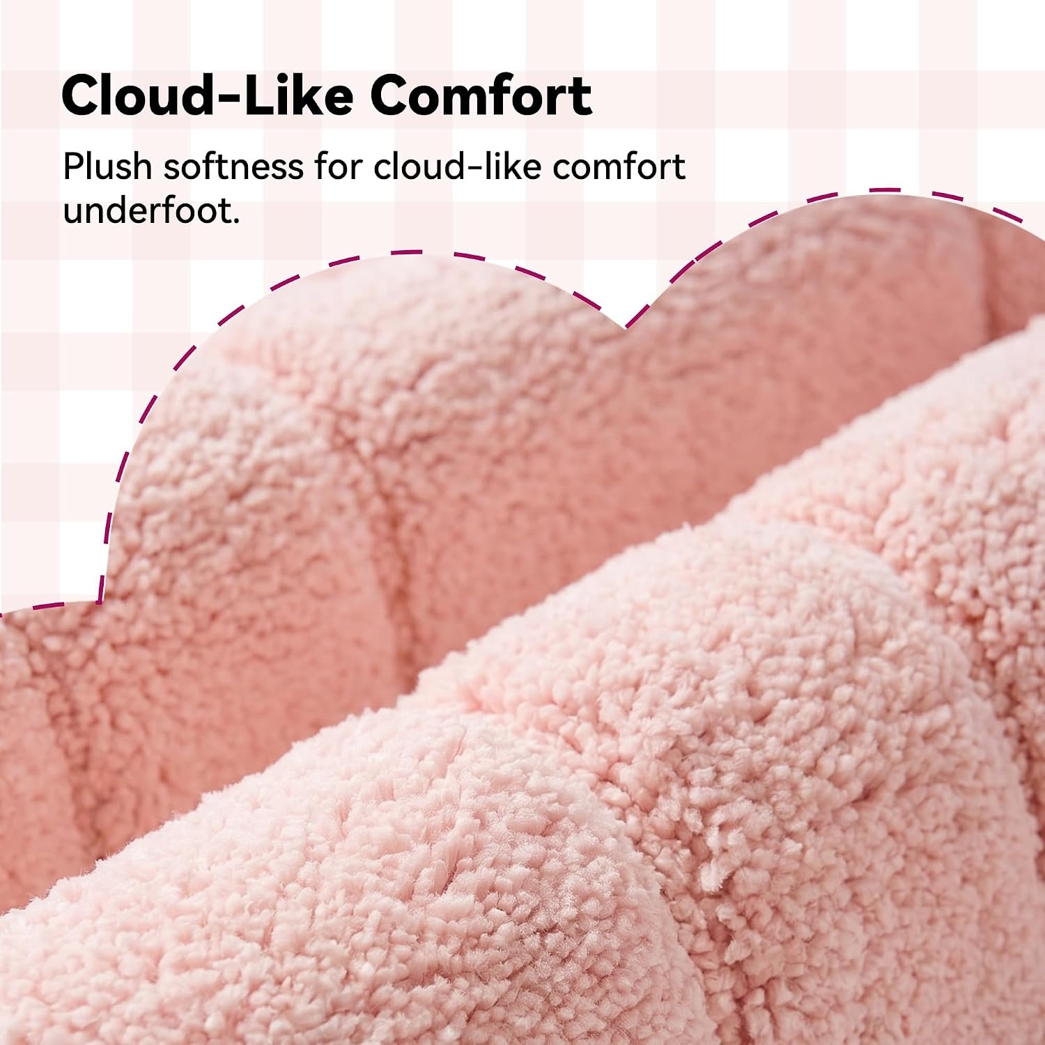 image:imageGRANNY SAYS Gray Bathroom Rugs Bath Mats for Bathroom NonSlip Super Soft and Water Absorbent Microfiber Bath Rugs Machine Wash Dry Bath Rugs for Floor Tub and Shower 16 x 24Pink