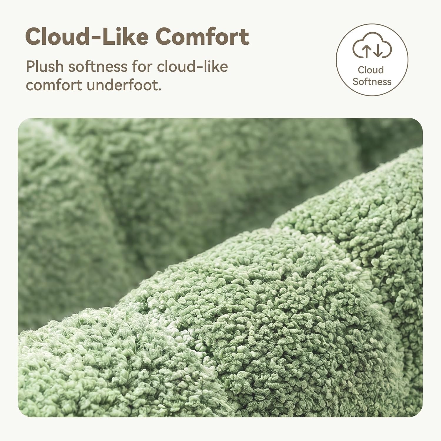 image:imageGRANNY SAYS Gray Bathroom Rugs Bath Mats for Bathroom NonSlip Super Soft and Water Absorbent Microfiber Bath Rugs Machine Wash Dry Bath Rugs for Floor Tub and Shower 16 x 24Green