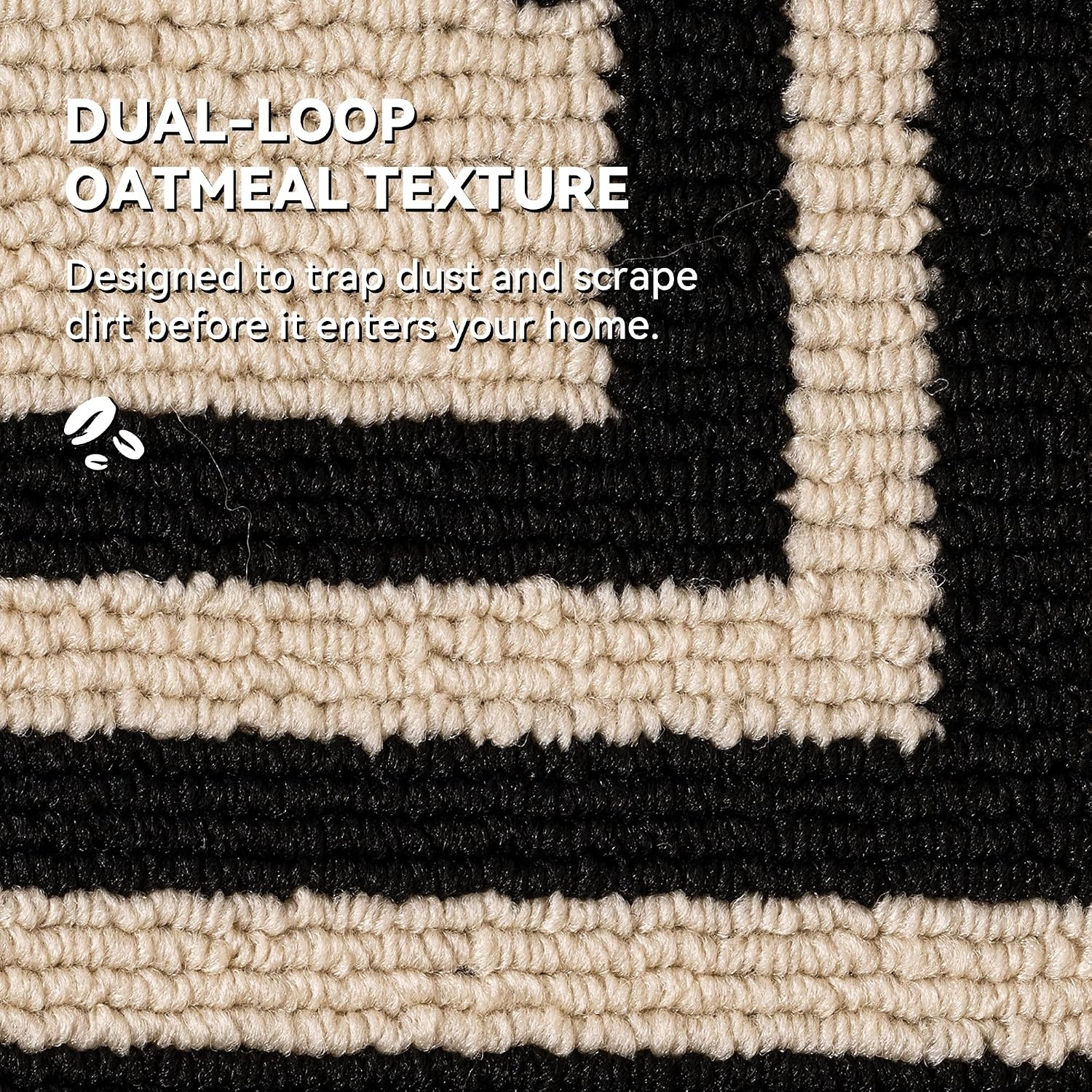 image:imageGRANNY SAYS Indoor Doormat 20 x 32 NonSlip Front Door Mats Outdoor Welcome Mat Washable Low Profile Indoor Door Mats for Entryway Floor Inside Back DoormatsBrownloop