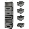 6 Tier-5 Drawers-grey