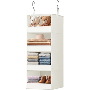 image:imageGRANNY SAYS 3Shelf Hanging Closet Organizer and Storage Collapsible Hanging Closet Shelves Hanging Organizer for Closet amp RV Gray 29  H X 12 W X 12 D 1Pack4shelf Beige