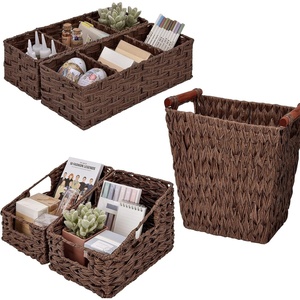 image:imageGRANNY SAYS Bundle of 3 Sets Wicker Storage Baskets