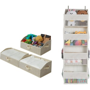 image:imageGRANNY SAYS Bundle of 3Pack Storage Boxes for Closet Organizing amp 1Pack Over The Door Storage Organizer