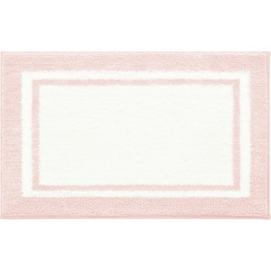 image:imageGRANNY SAYS Checkered Pink Bathroom Rugs Decor 24 x 16 Fluffy Rug Absorbent Microfiber Ultra Soft Bath Mat Washable NonSlip Bath Mats for Bathroom Cute Floor Mat for Tub Shower BedroomPinkrectangle