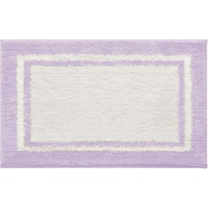 image:imageGRANNY SAYS Checkered Pink Bathroom Rugs Decor 24 x 16 Fluffy Rug Absorbent Microfiber Ultra Soft Bath Mat Washable NonSlip Bath Mats for Bathroom Cute Floor Mat for Tub Shower BedroomBpurple
