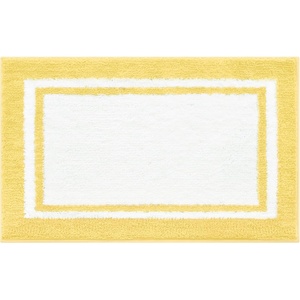 image:imageGRANNY SAYS Checkered Pink Bathroom Rugs Decor 24 x 16 Fluffy Rug Absorbent Microfiber Ultra Soft Bath Mat Washable NonSlip Bath Mats for Bathroom Cute Floor Mat for Tub Shower BedroomByellow