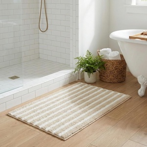 image:imageGRANNY SAYS Gray Bathroom Rugs Bath Mats for Bathroom NonSlip Super Soft and Water Absorbent Microfiber Bath Rugs Machine Wash Dry Bath Rugs for Floor Tub and Shower 16 x 24Bbeige