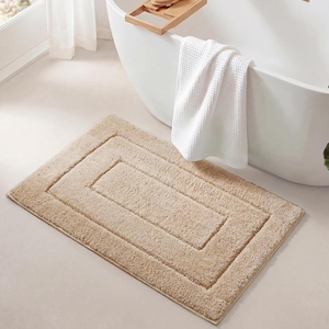 image:imageGRANNY SAYS Gray Bathroom Rugs Bath Mats for Bathroom NonSlip Super Soft and Water Absorbent Microfiber Bath Rugs Machine Wash Dry Bath Rugs for Floor Tub and Shower 16 x 24Khaki