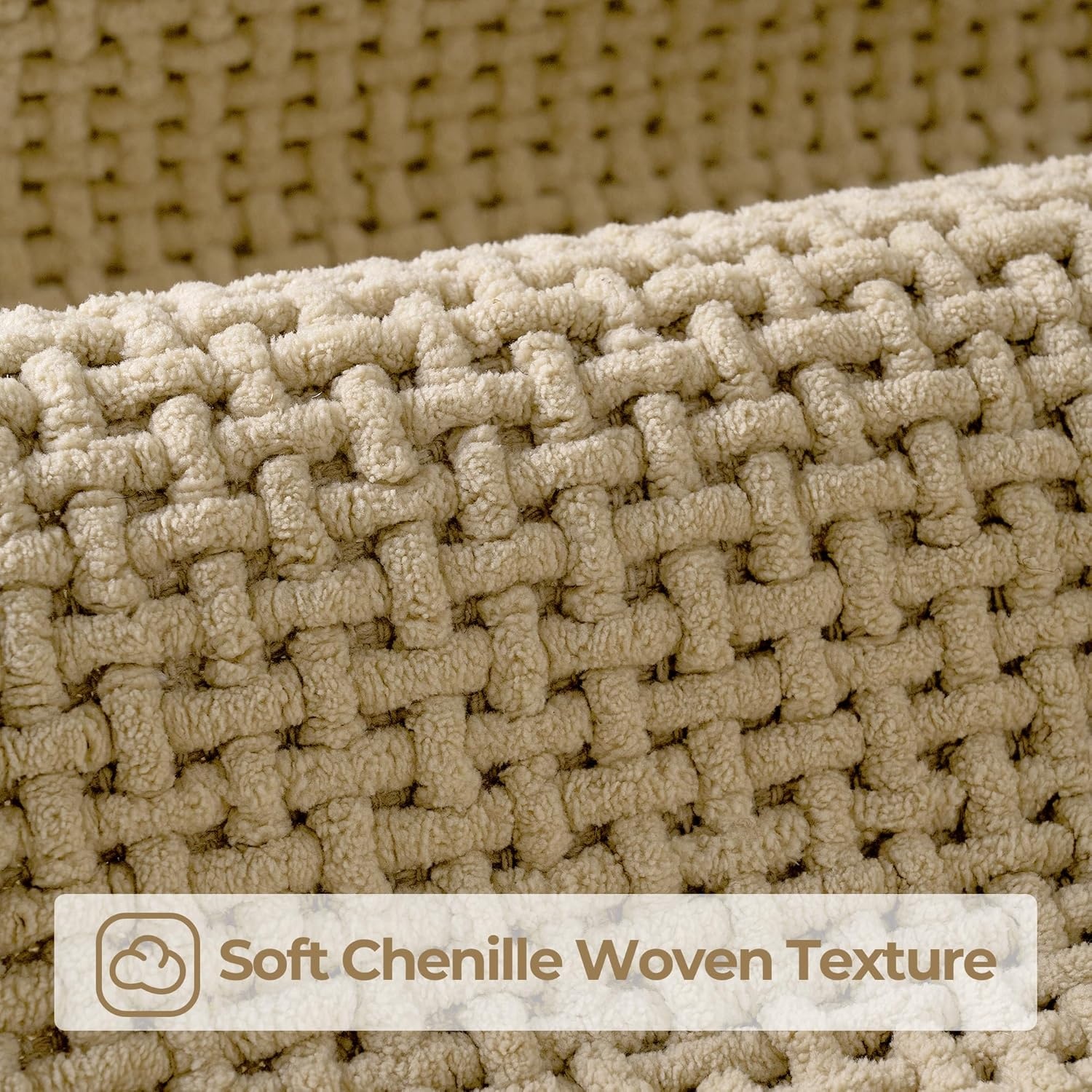 image:imageGRANNY SAYS Beige Bathroom Rugs Absorbent Bath Mats for Bathroom 24 x 16 Soft Chenille Bathroom Mat Small Bath Rugs Non Slip Washable Quick Dry Thin Rug for Tub and ShowerBeige