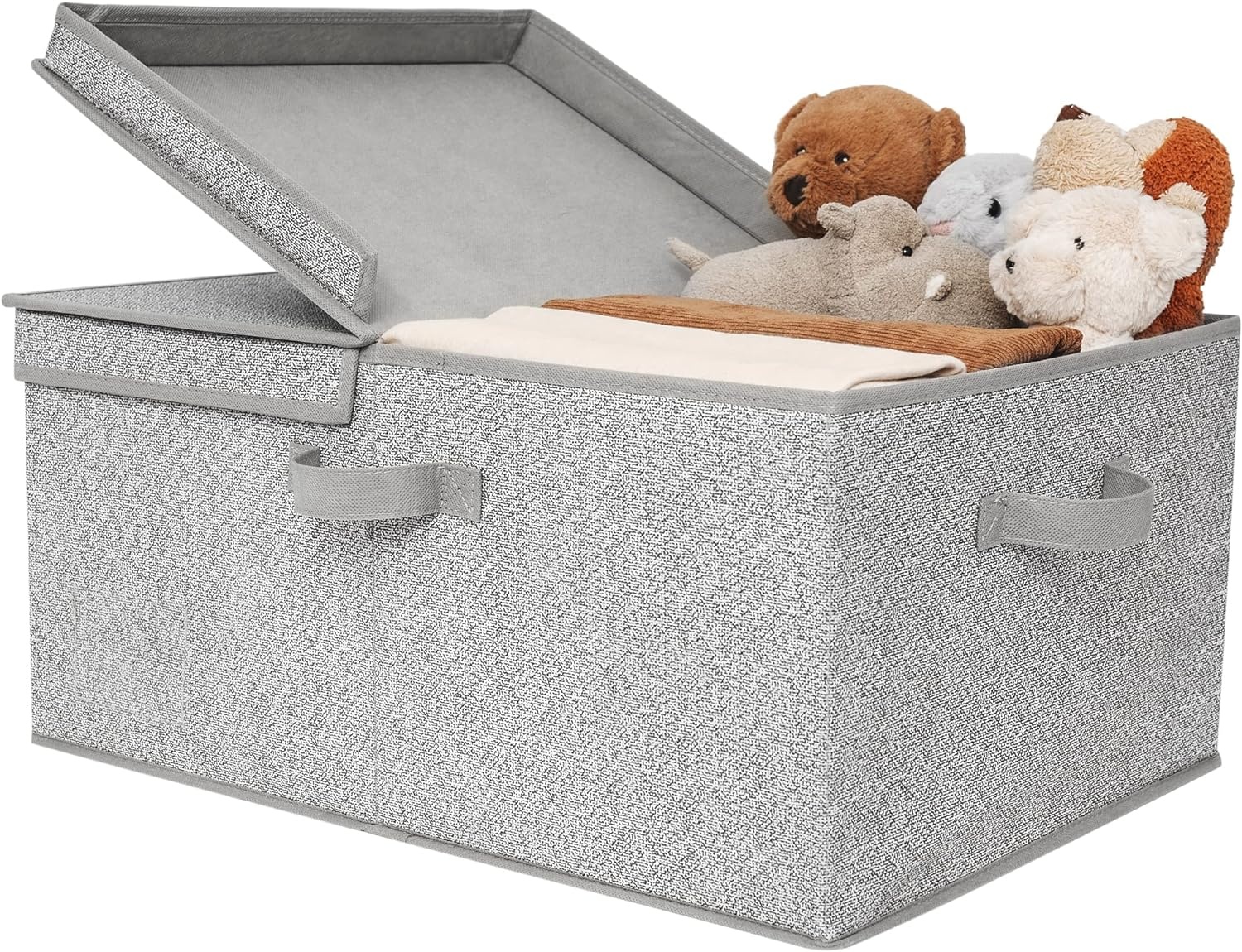 image:imageGRANNY SAYS Bundle of 1Pack Extra Large Rectangle Storage Bins amp 1Pack Hanging Closet Organizer