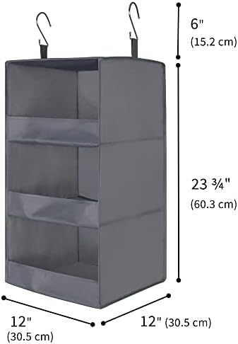 image:imageGRANNY SAYS Bundle of 1Pack Extra Large Rectangle Storage Bins amp 1Pack Hanging Closet Organizer