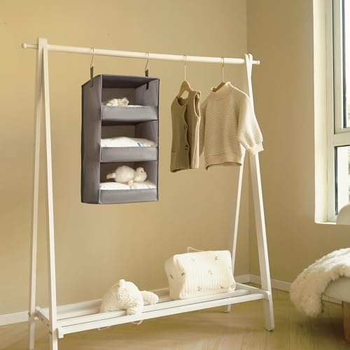 image:imageGRANNY SAYS Bundle of 1Pack Extra Large Rectangle Storage Bins amp 1Pack Hanging Closet Organizer
