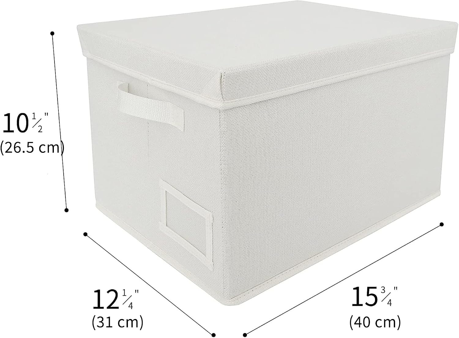 image:imageGRANNY SAYS Bundle of 1Pack Extra Large Storage Boxes amp 3Pack Rectangle Storage Bins with Lids