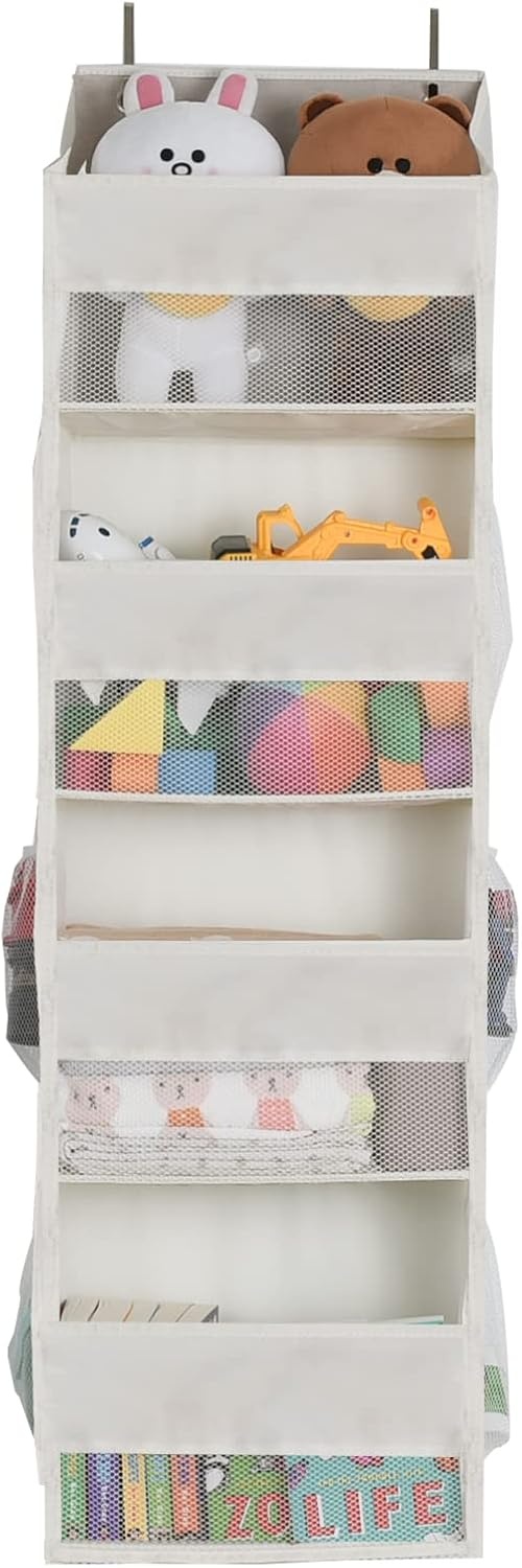 image:imageGRANNY SAYS Bundle of 1Pack Over the Door Storage Organizer amp 3Pack Clothing Storage Bins