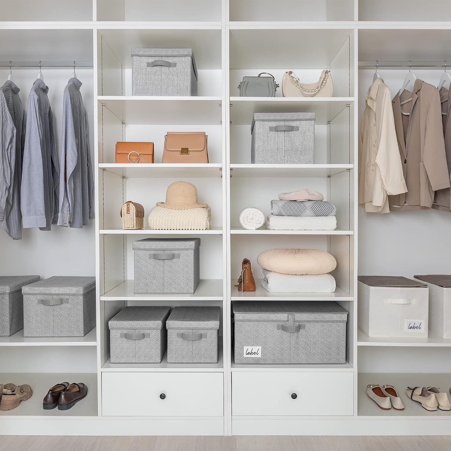 image:imageGRANNY SAYS Bundle of 2Pack Hanging Organizer amp 1Pack Extra Large Rectangle Storage Bin