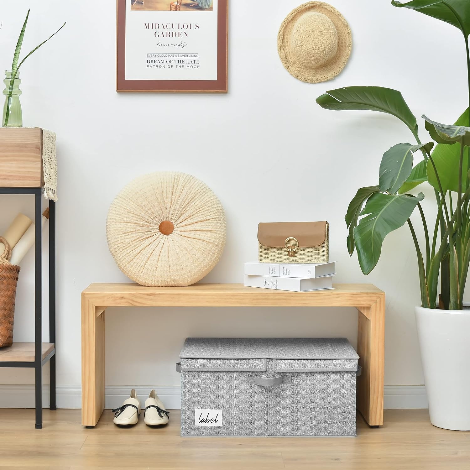 image:imageGRANNY SAYS Bundle of 2Pack Hanging Organizer amp 1Pack Extra Large Rectangle Storage Bin