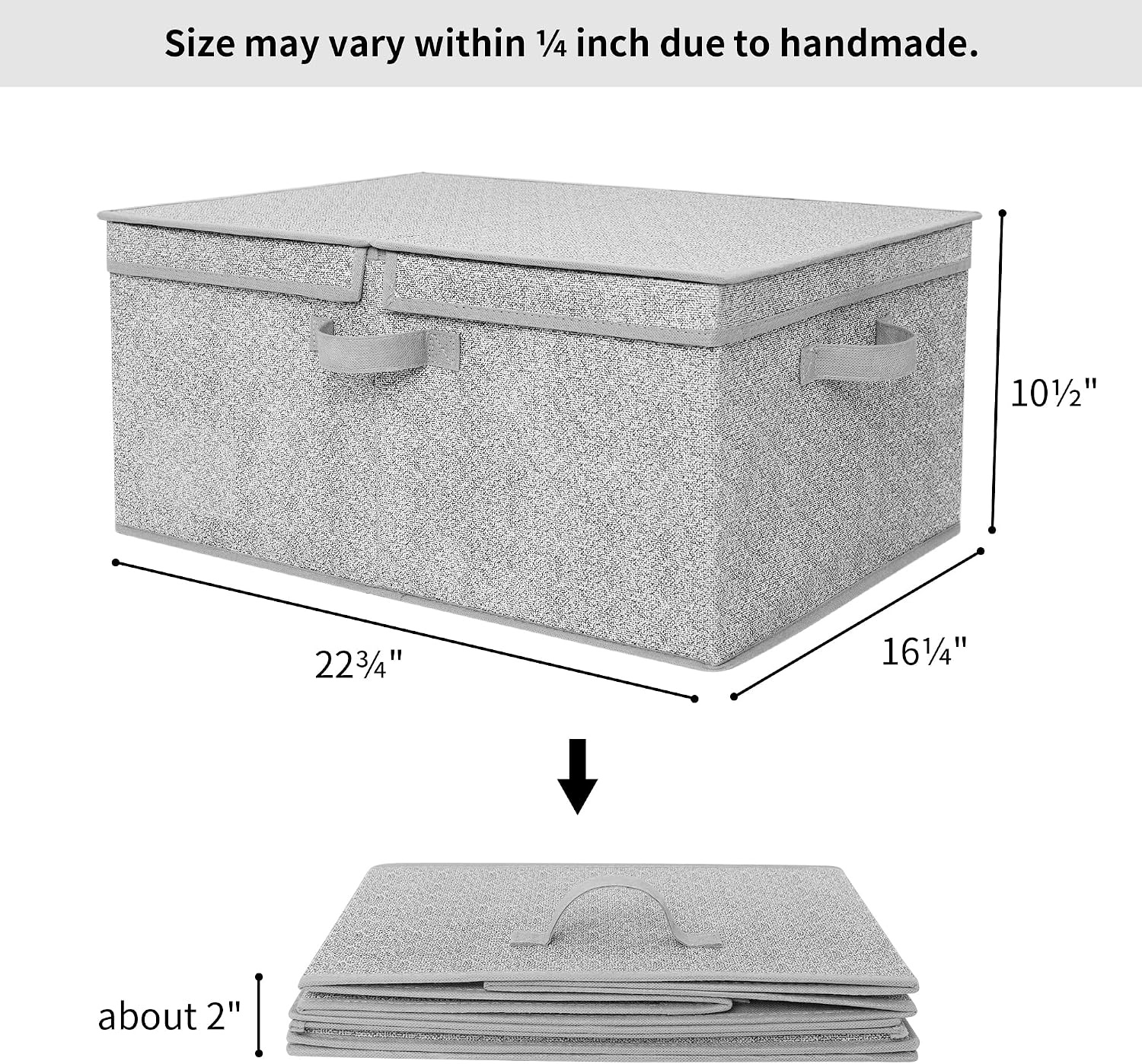 image:imageGRANNY SAYS Bundle of 2Pack Hanging Organizer amp 1Pack Extra Large Rectangle Storage Bin