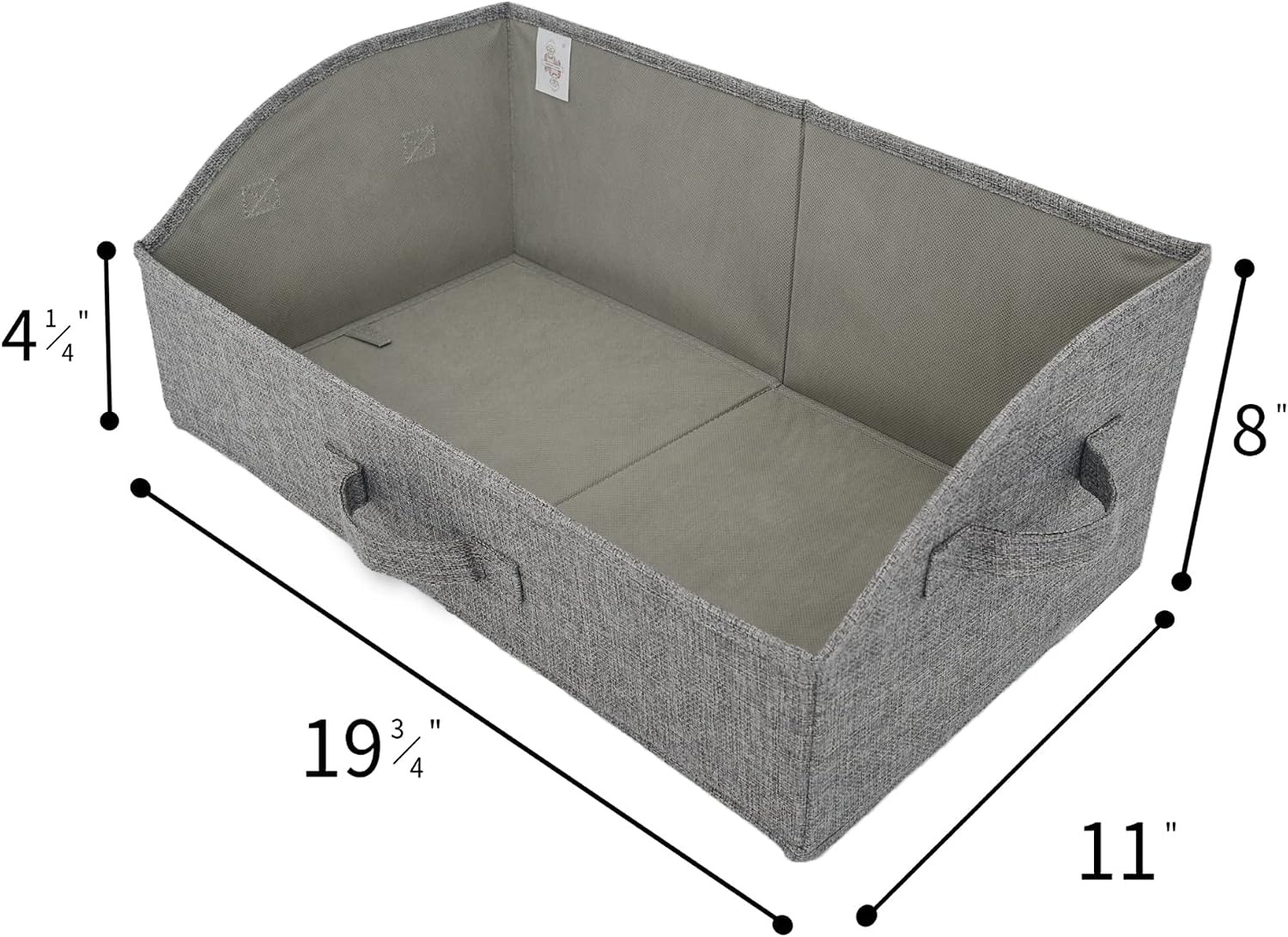 image:imageGRANNY SAYS Bundle of 2Pack Hanging Organizer amp 3Pack Trapezoid Storage Bins for Organizing