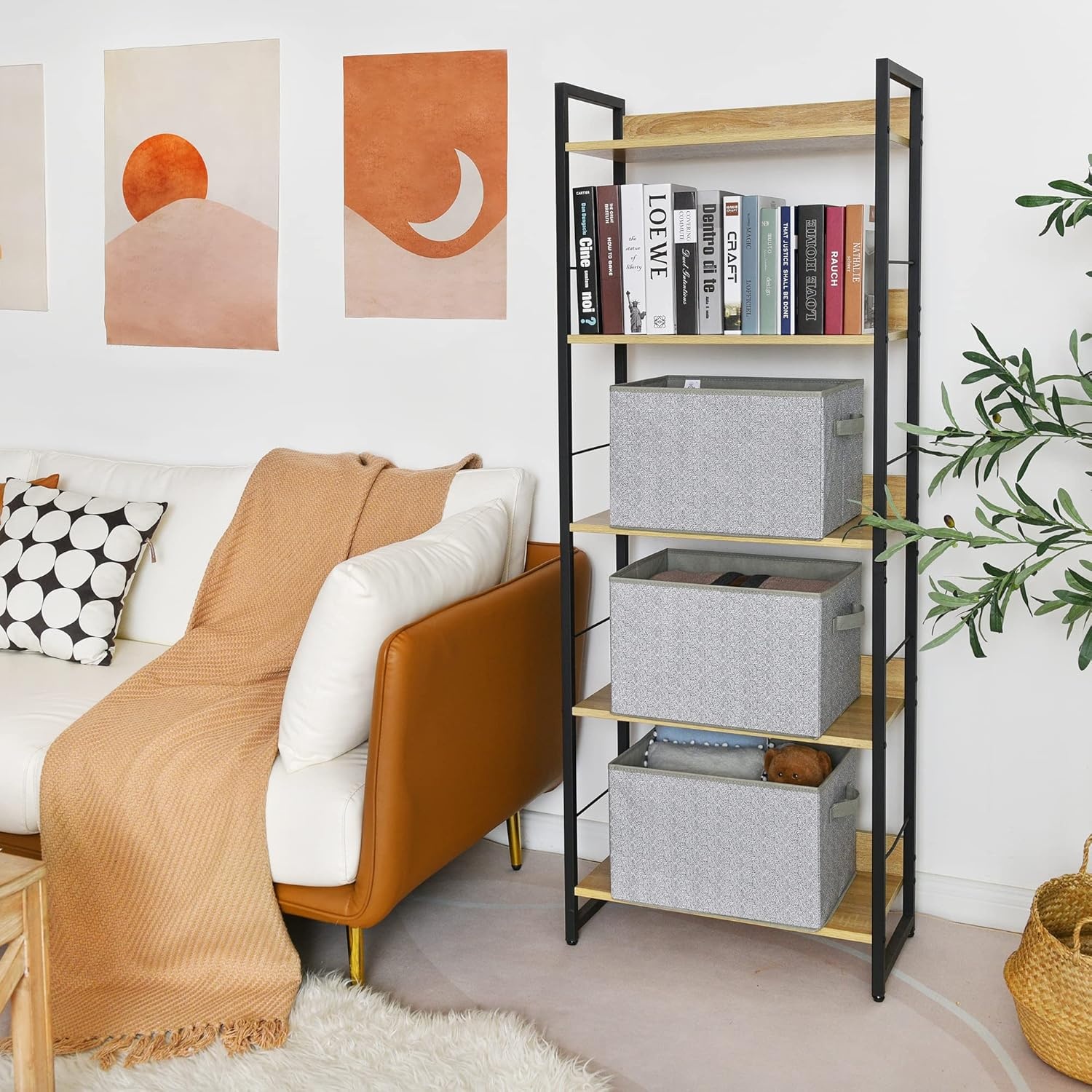 image:imageGRANNY SAYS Bundle of 3Pack Extra Large Rectangle Storage Bins amp 3Pack Large Rectangle Closet Storage Bins with Lids
