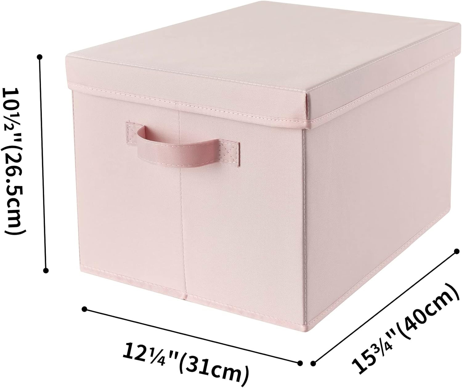 image:imageGRANNY SAYS Bundle of 3Pack Rectangle Storage Baskets amp 3Pack Closet Bins for Shelves