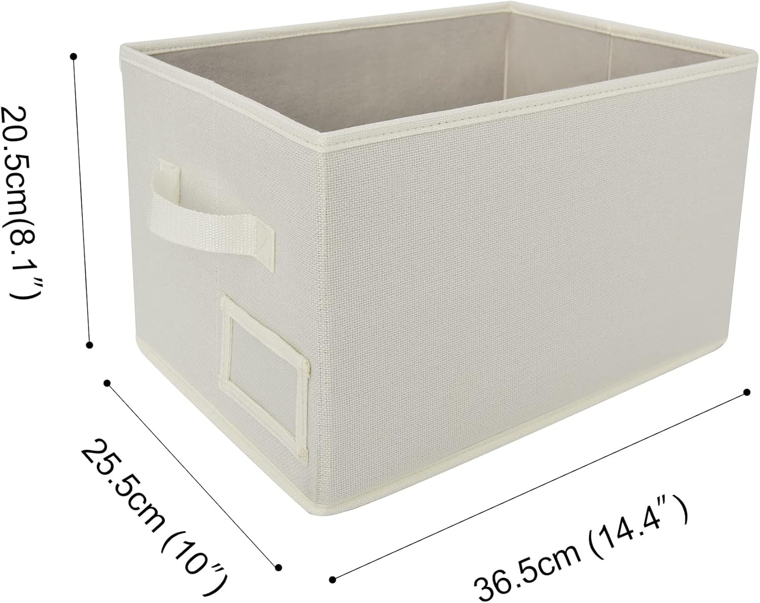 image:imageGRANNY SAYS Bundle of 3Pack Storage Boxes for Closet amp 1Pack Hanging Closet Organizer