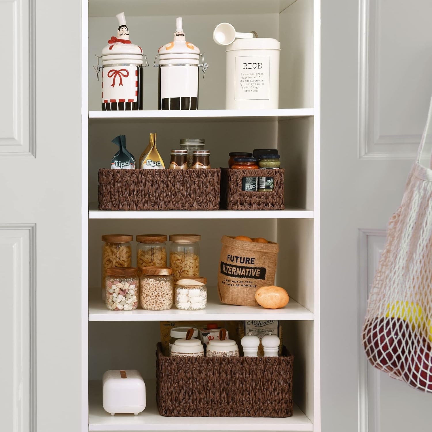 image:imageGRANNY SAYS Bundle of 3Pack Wicker Baskets amp 3Pack Wicker Storage Baskets