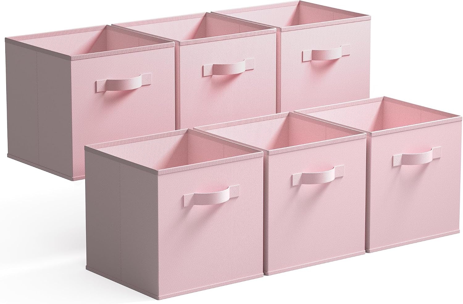 image:imageGRANNY SAYS Bundle of 6Pack Cube Storage Bins amp 1Pack Hanging Organizer
