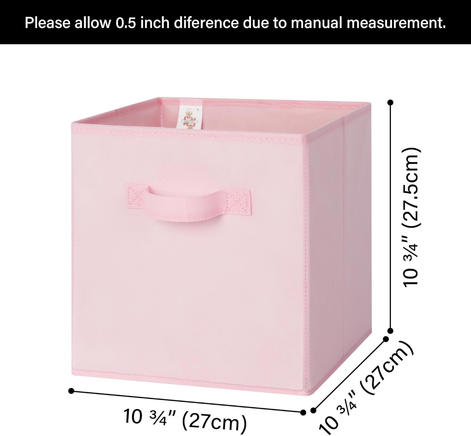 image:imageGRANNY SAYS Bundle of 6Pack Cube Storage Bins amp 1Pack Hanging Organizer
