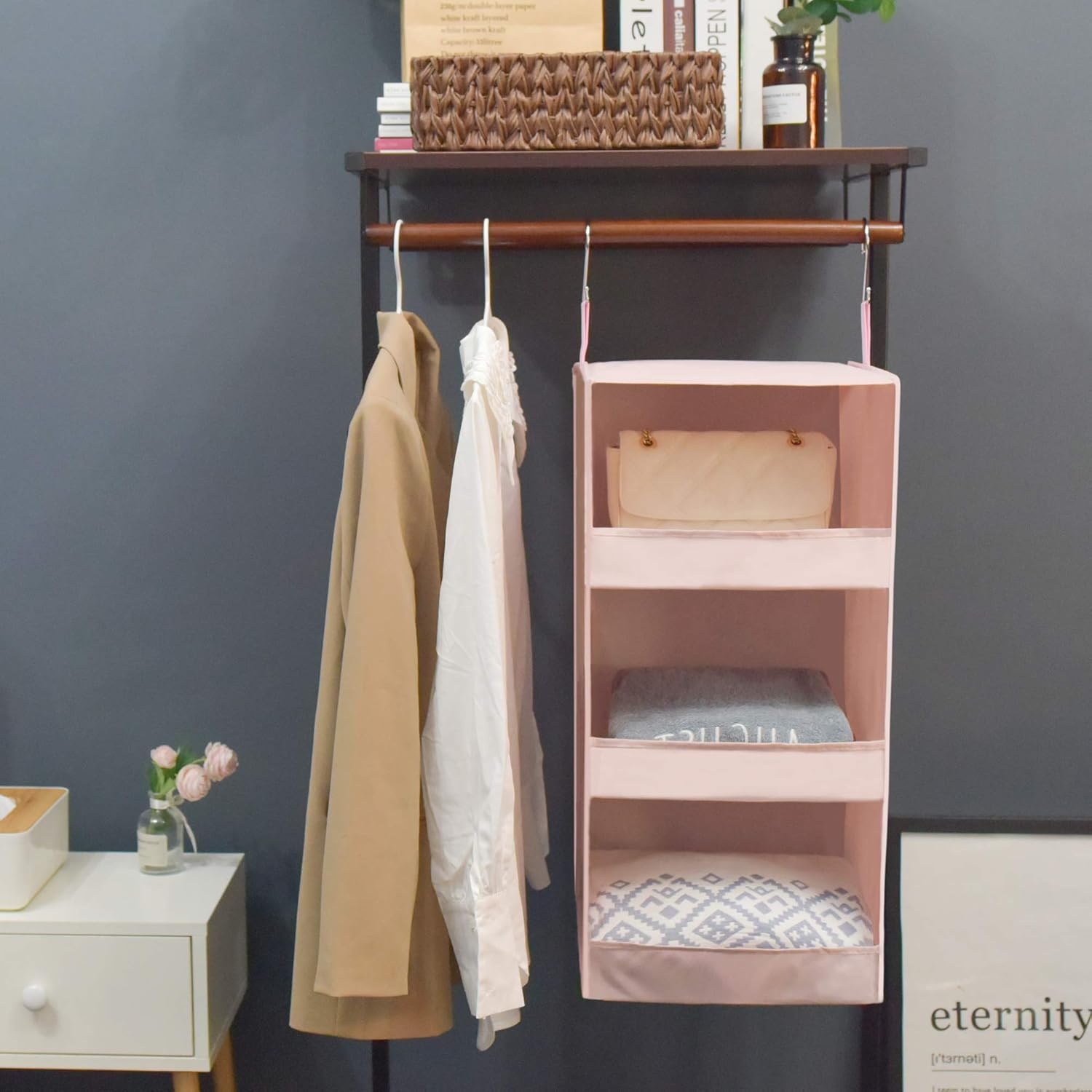 image:imageGRANNY SAYS Bundle of 6Pack Cube Storage Bins amp 1Pack Hanging Organizer