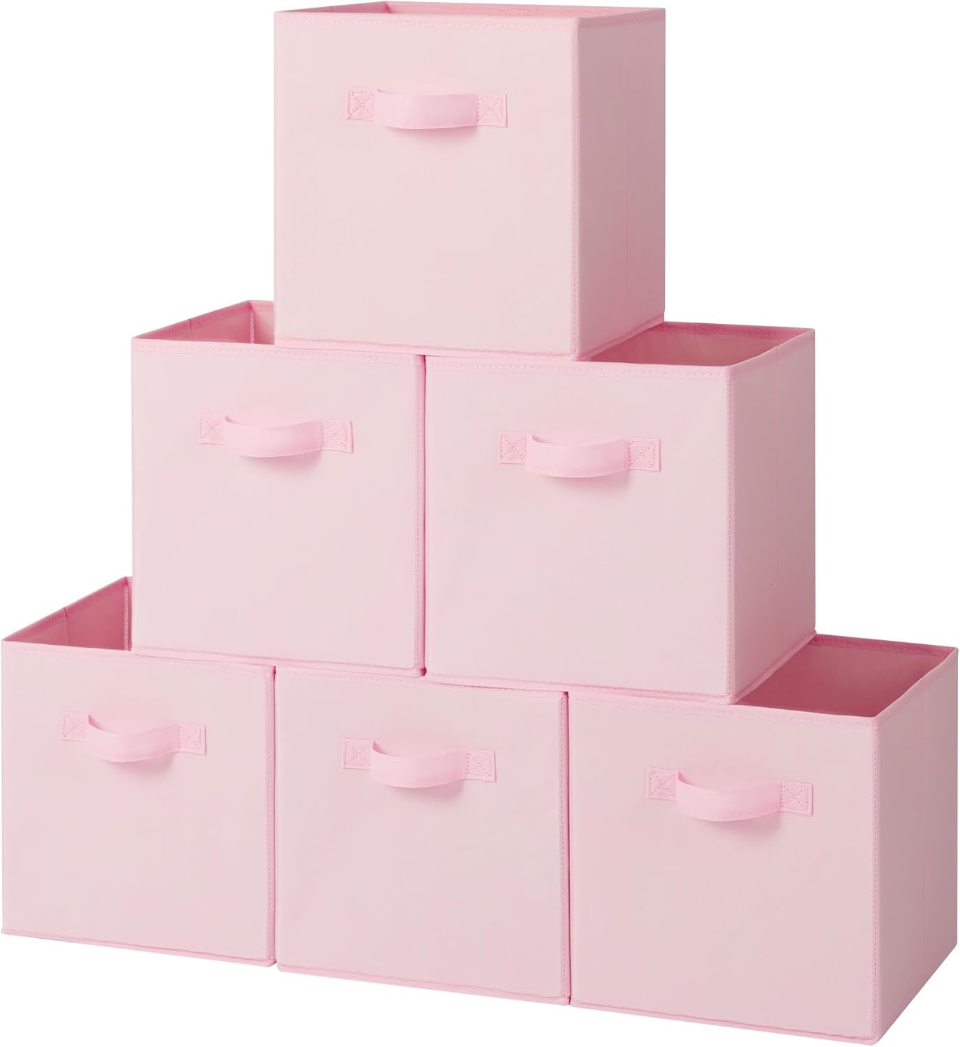 image:imageGRANNY SAYS Bundle of 6Pack Cube Storage Bins amp 2Pack Closet Storage Bins