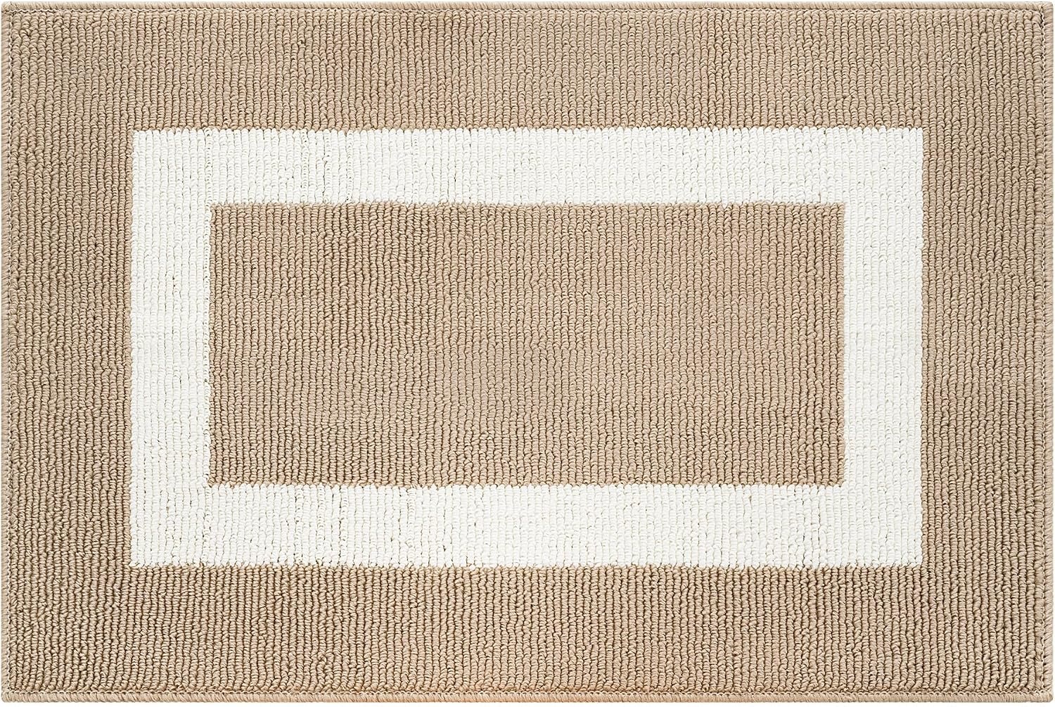image:imageGRANNY SAYS Front Door Mat Indoor Entrance Indoor Door Rugs for Entryway LowProfile NonSlip Outdoor Rugs Washable Floor Mat Welcome Mat 32x20 GreyKhaki Rectangular