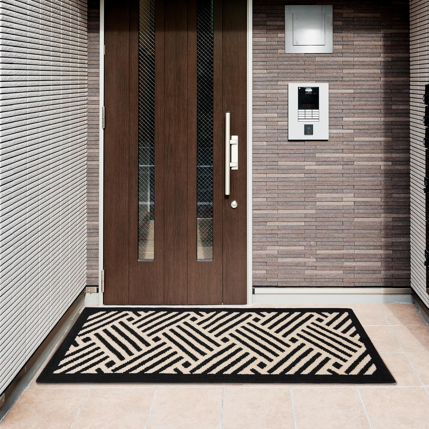 image:imageGRANNY SAYS Kitchen Mats for Floor Kitchen Rugs Non Slip Washable Runner Rugs for Kitchen Floor 47 x 177 Stain Resistant Comfort Standing Mat Made of 100 Polypropylene BlackBlackwave