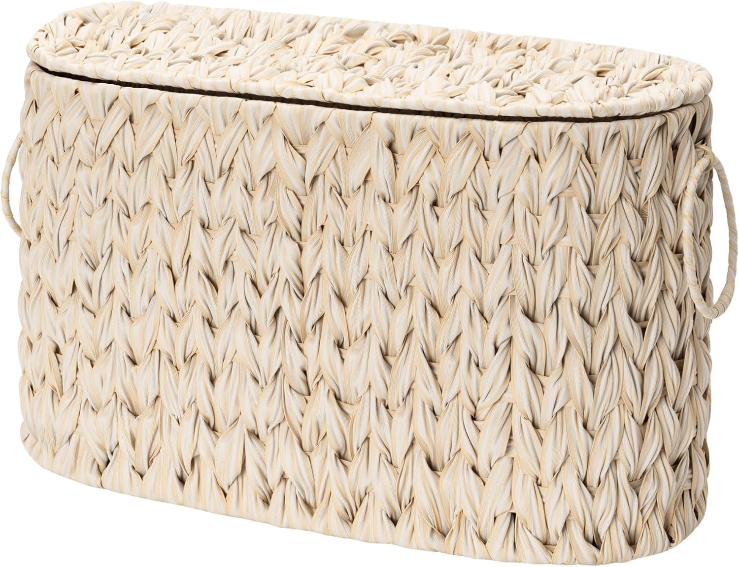 image:imageGRANNY SAYS Toilet Paper Storage Toilet Paper Basket for Bathroom 6 Mega Rolls Holder with Storage Waterproof Bathroom Storage Baskets BrownButter Milk