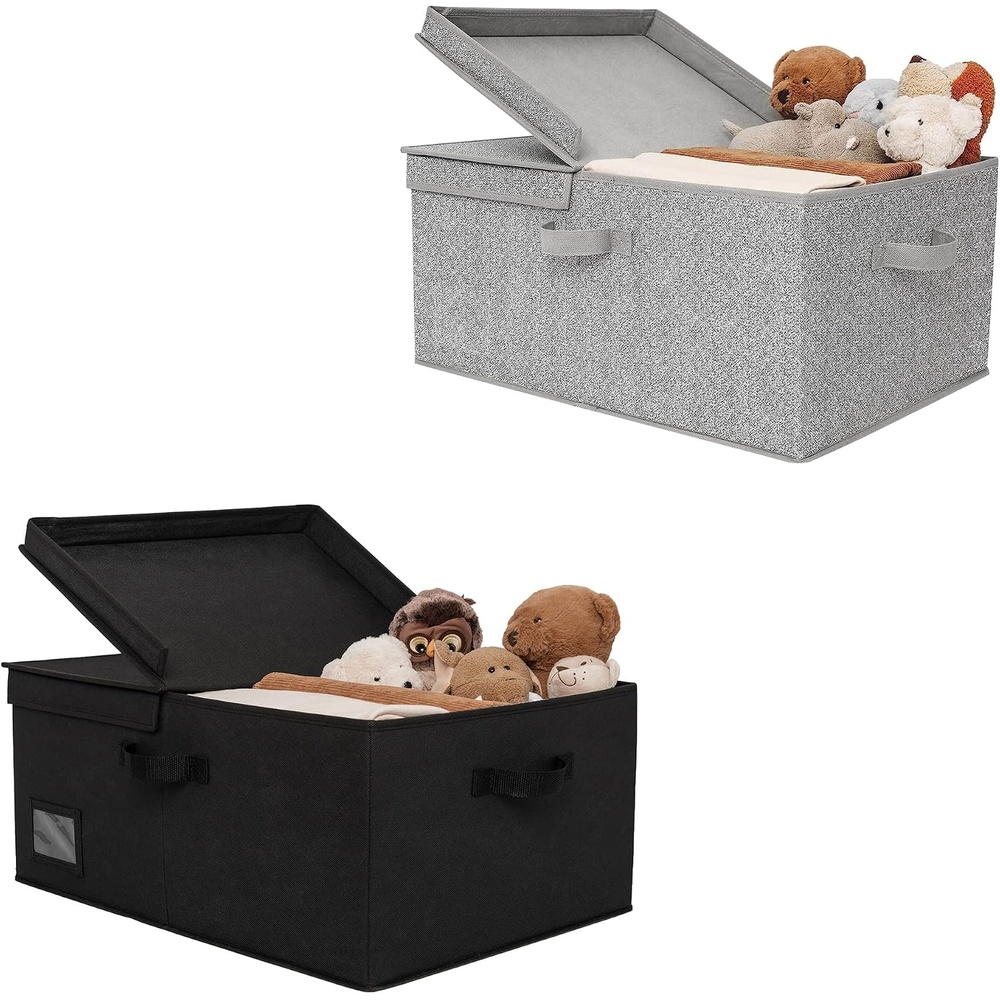 image:imageGRANNY SAYS Bundle of 1Pack Large Basket for Organizing amp 1Pack Closet Baskets and Bins for Shelves
