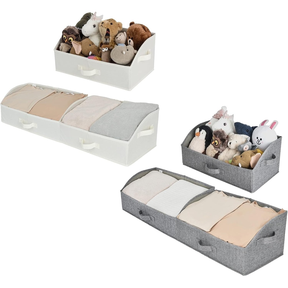 image:imageGRANNY SAYS Bundle of 3Pack Closet Organizer Baskets amp 3Pack Linen Closet Organizers and Storage Baskets