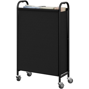 image:imageGRANNY SAYS 80L Laundry Hamper Slim Laundry Basket with Wheels and Handles Durable and Sturdy Rolling Laundry Cart for Laundry Corners Closet Bedroom BlackBlack