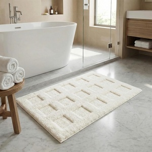 image:imageGRANNY SAYS Bathroom Rugs Sets 2 PieceSoft Bath Mats for Bathroom Bath Rugs Non Slip Washable Absorbent Bath Rug for Tub Shower and Toilet Gray 20 x 32  16 x 24Awhite
