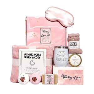 image:imageGRANNY SAYS Birthday Gift for Mom Spa Gifts Set Self Care Gifts with Luxury Flannel Blanket Gift Baskets for Women Get Well Gifts After Surgery for Mother Friends Wife Sister