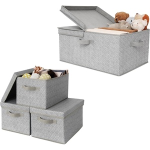 image:imageGRANNY SAYS Bundle of 1Pack Extra Large Rectangle Storage Bins amp 3Pack Rectangle Storage Bins with Lids