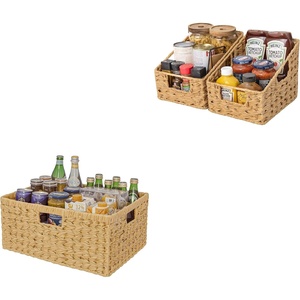 image:imageGRANNY SAYS Bundle of 1Pack Extra Large Wicker Storage Basket for Organizing amp 2Pack Storage Baskets for Shelves
